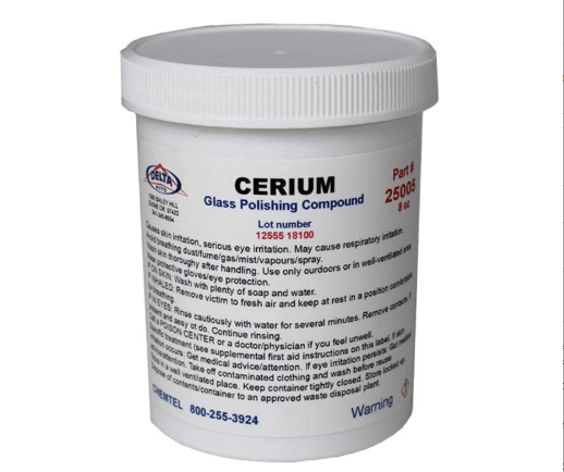 Delta Kits Cerium Oxide Buffing Compound - 8oz