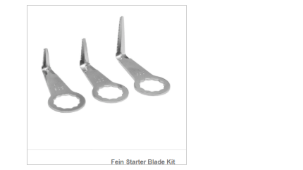 Fein Starter Blade Kit - FTB20728 (3PKG)