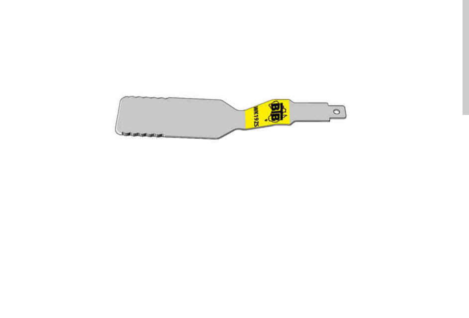 WK19ZS - BTB Long Serrated Spade Z Blade