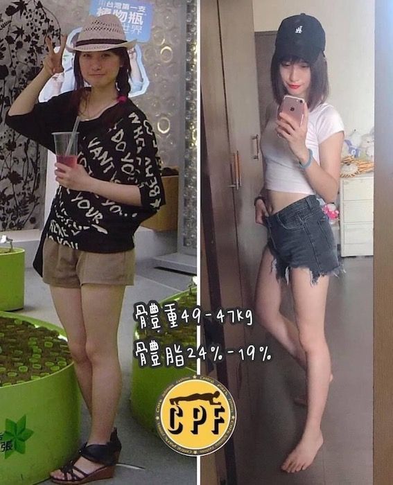 A woman is taking a picture of herself in front of a mirror ..