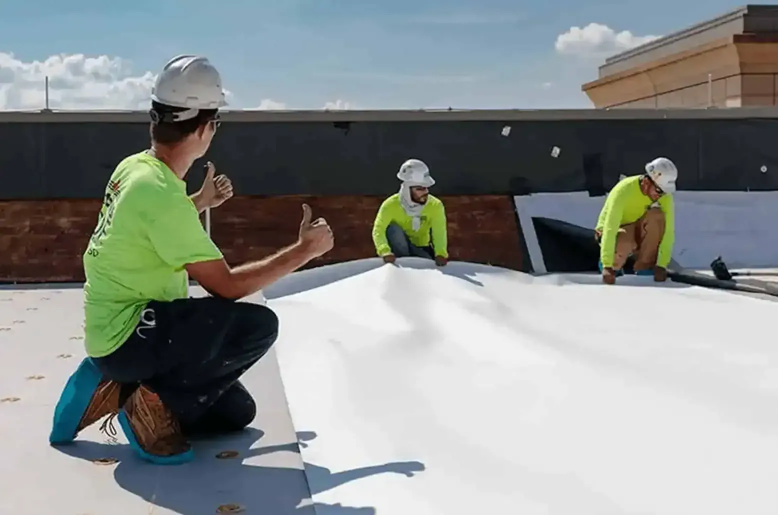 TPO Roof Installation