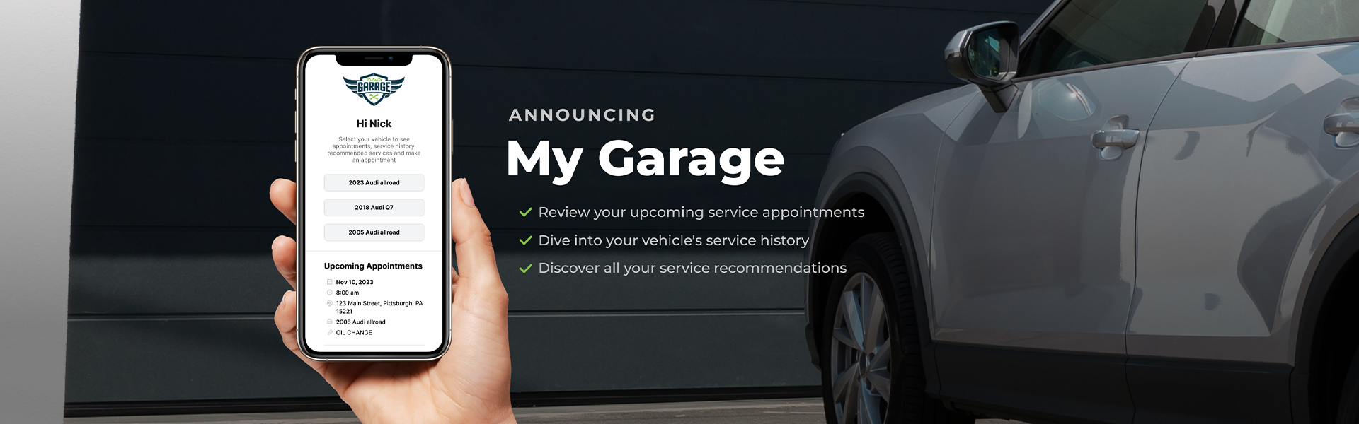 My Garage | JAK'S TIRE & AUTO