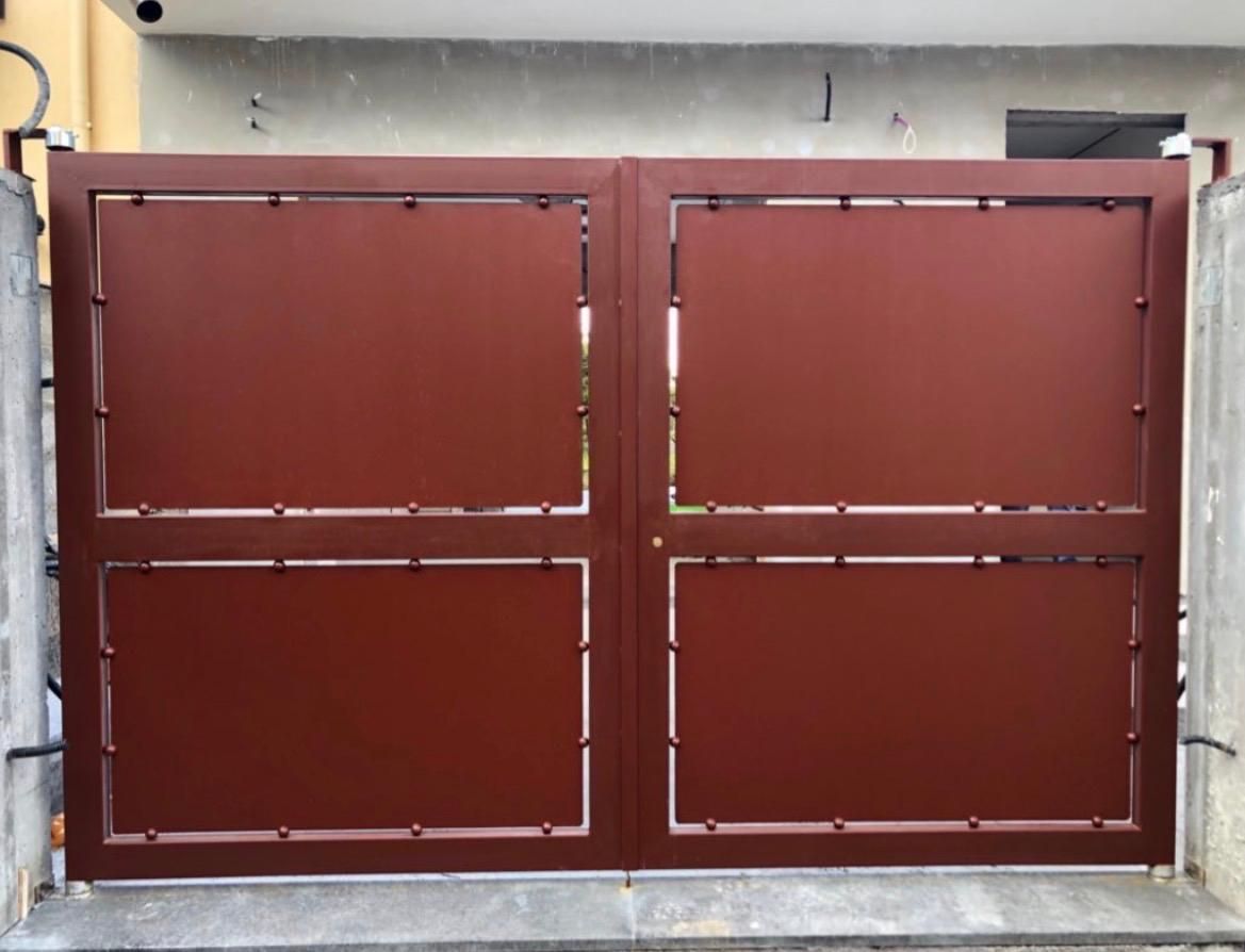 ALU-TECH SERRAMENTI, cancello in ferro