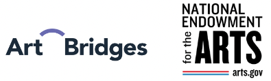 Art Bridges and National Endowment for the Arts logos on a white background