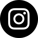 Instagram logo: white camera icon in a black circle