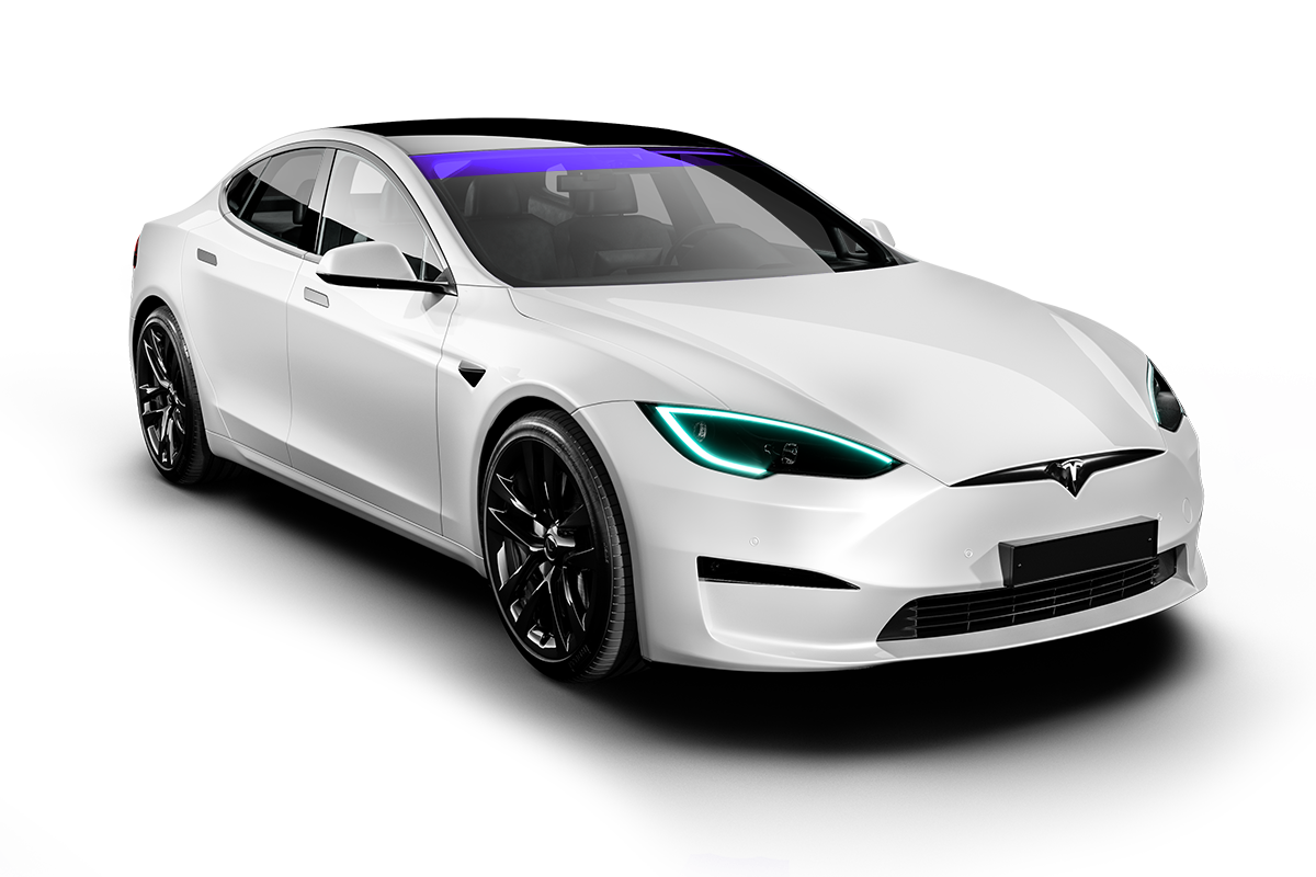 Tesla Window Tint Render
