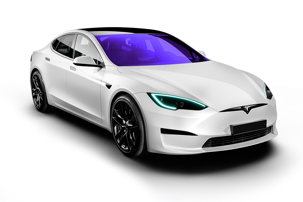 Tesla Window Tint Render