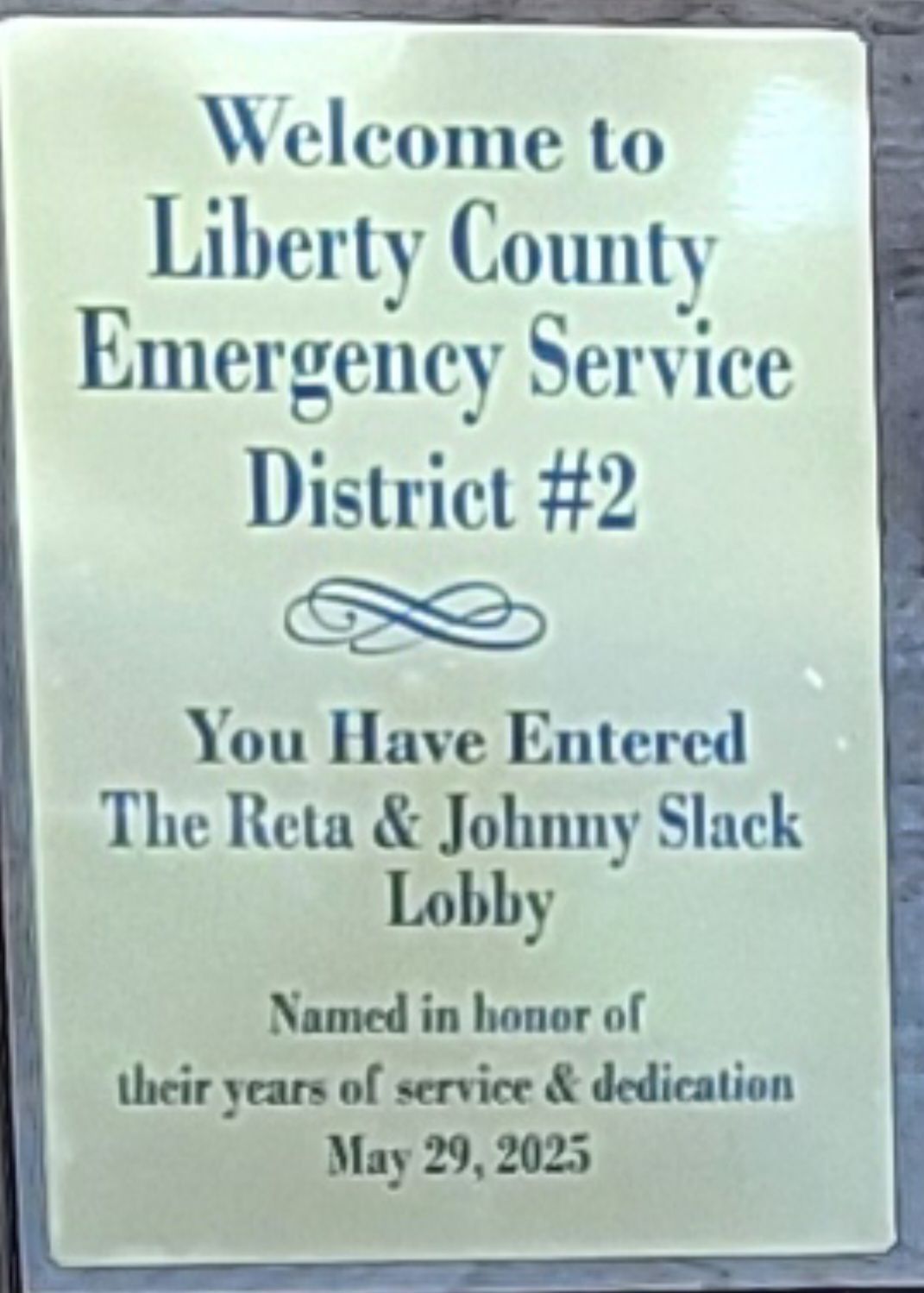 Plaque: 