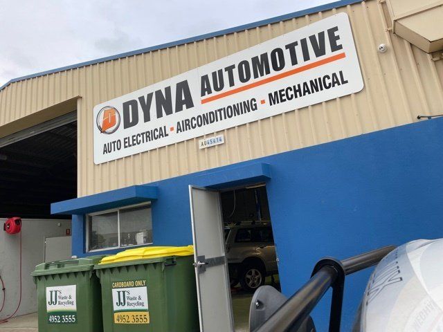 Car Hood is Open for Mechanical Inspection — Dyna Automotive in Paget, QLD