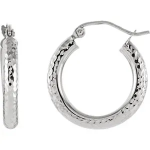 14kt Hoop