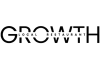 Blue “GROWTH” logo with a stylized circular arrow and the words “Great Restaurant” above it