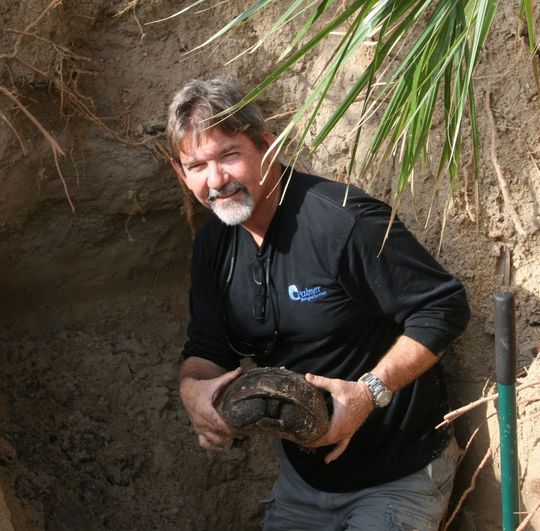 Man Wearing Black Shirt - New Smyrna Beach, FL - Palmer Biological Services, LLC Man Wearing Black Shirt - New Smyrna Beach, FL - Palmer Biological Services, LLC