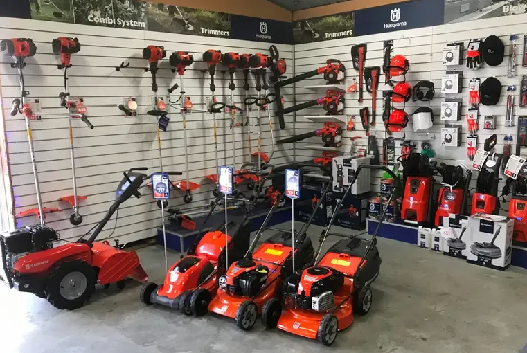 Silver Lawn Mower In The Garden — Gloucester Outdoor Solutions In Stroud, NSW