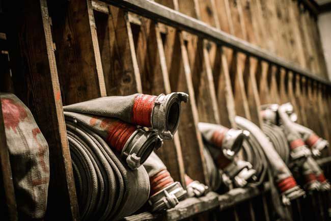 Firefighting Depot With Water Hoses — Gloucester Outdoor Solutions In Bulahdelah, NSW