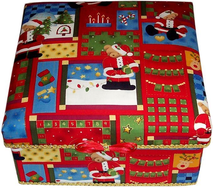 Christmas Bears Keepsake Box