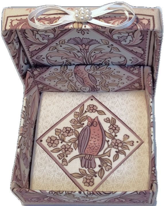 Amish Owl Gift Box