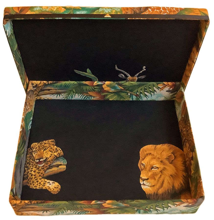 Lion King of the Jungle Gift Box