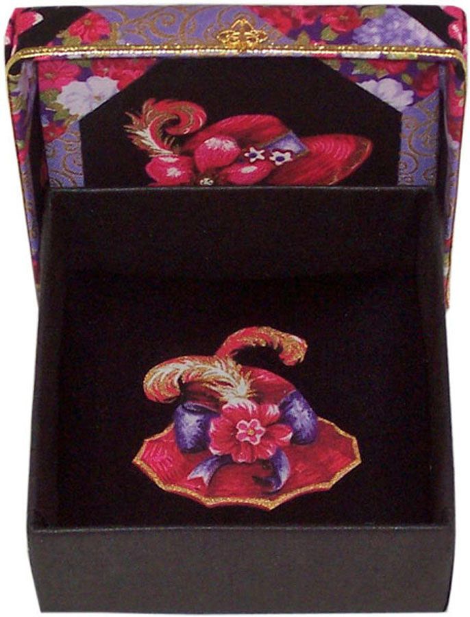 Victorian Red Hat Gift Box