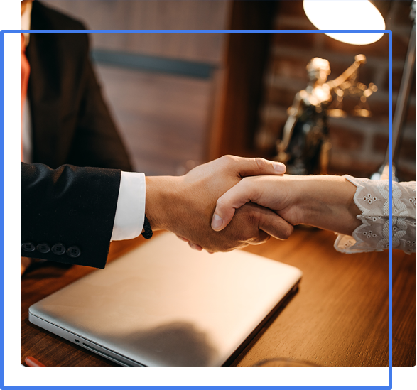 Shaking Hands With Client — Alpharetta, GA — D. Wesley Jordan, P.C. Shaking Hands With Client — Alpharetta, GA — D. Wesley Jordan, P.C.