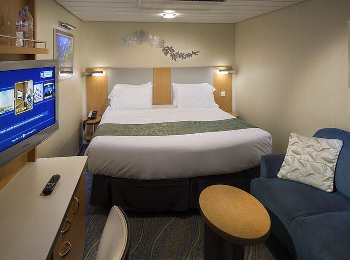 Interior cruise cabin accommodation available for Super Cruise 2026 travelers