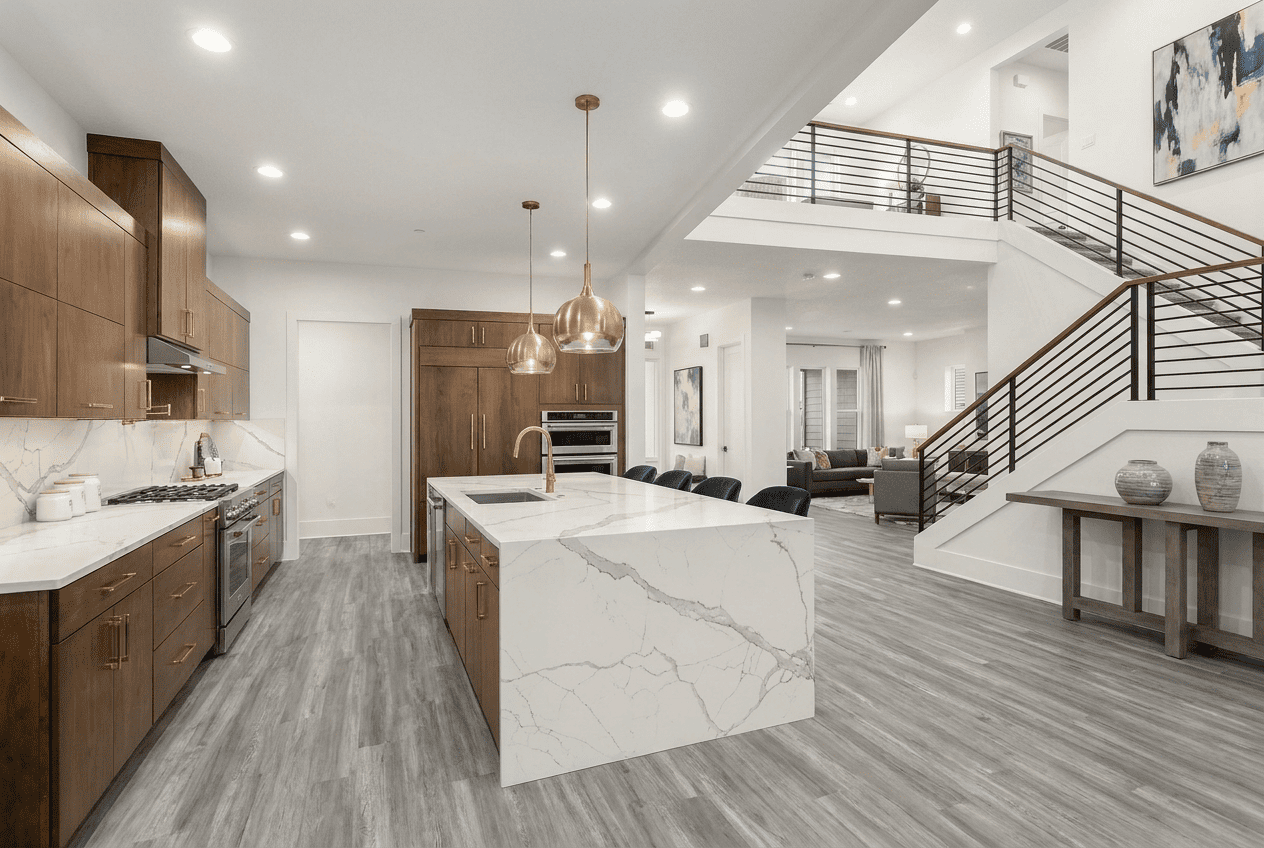 Luxury vinyl plank flooring in McLean, VA