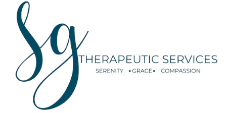 A logo for a company called sg therapeutic services.
