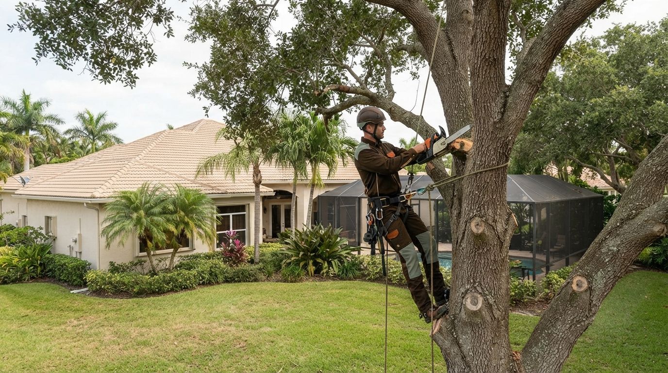 Tree removal service in Weston Florida