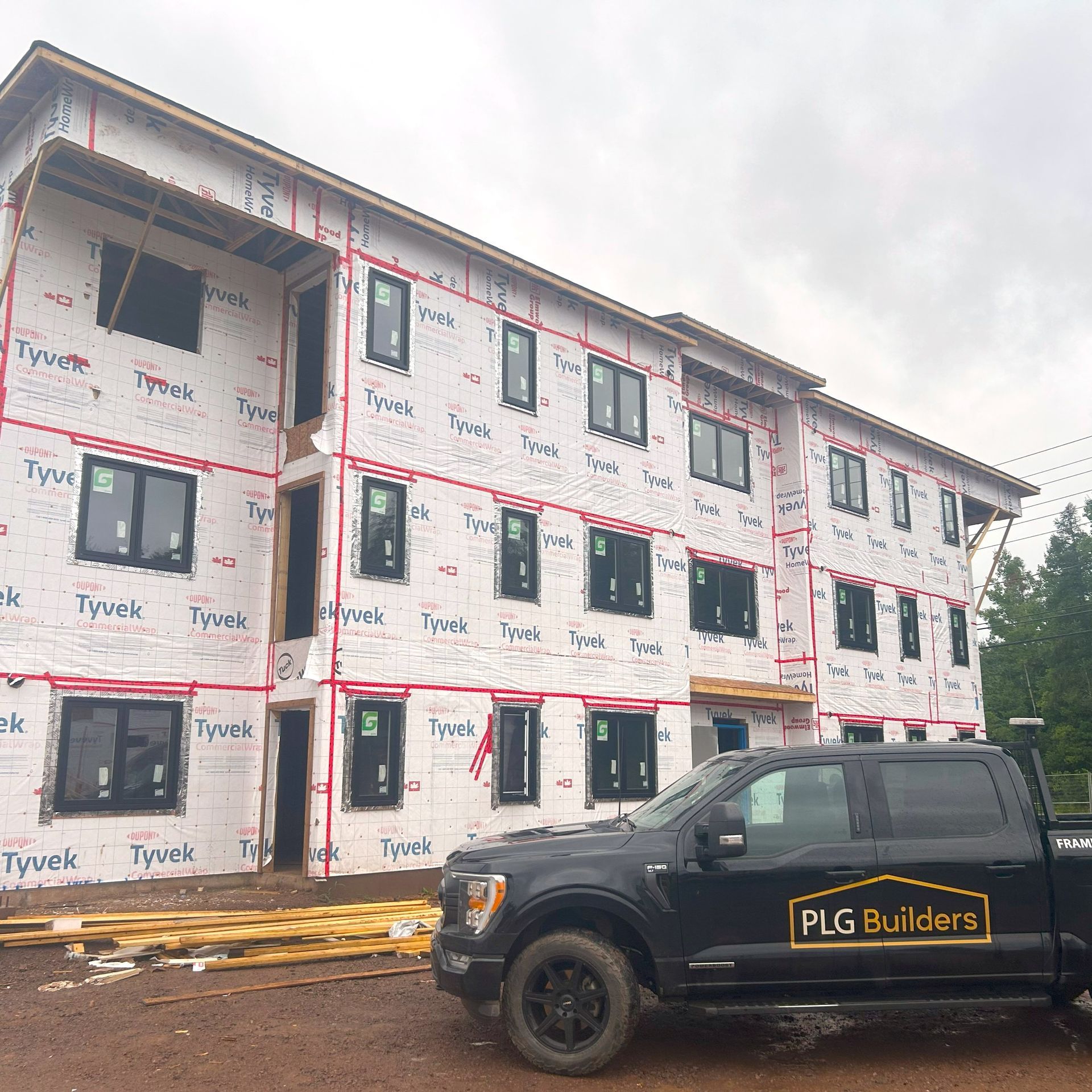 installing windows and doors multifamily unit