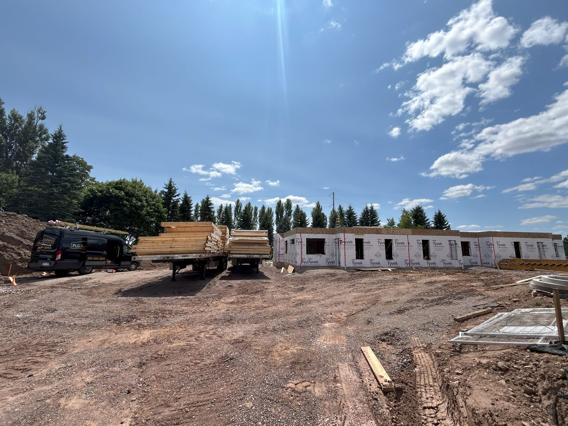 framing residential building