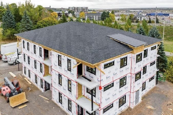 framing  done multifamily building