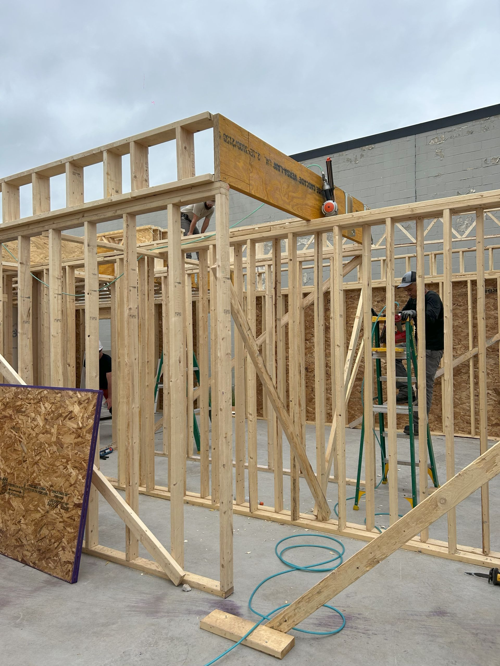 framing house