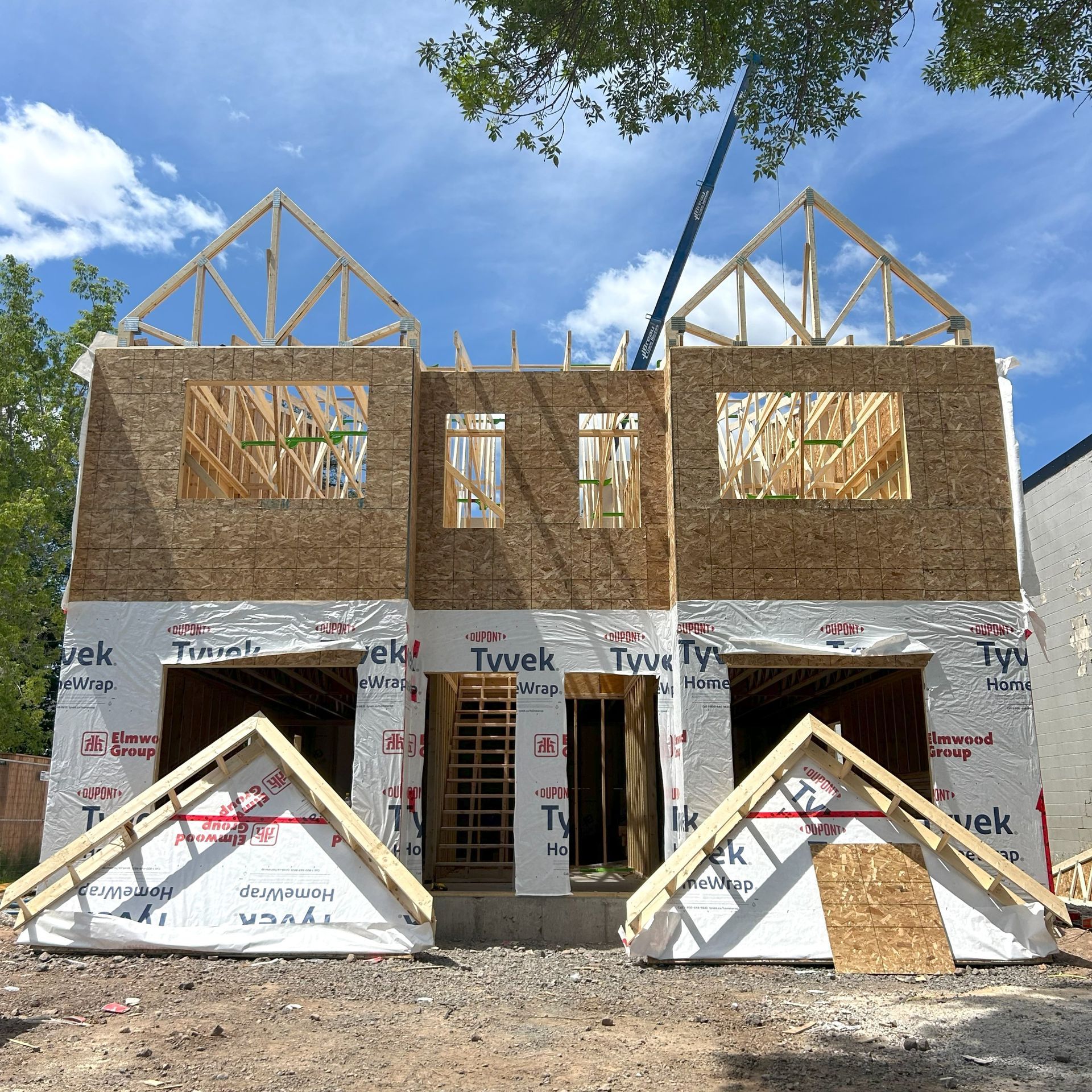 framing residential property