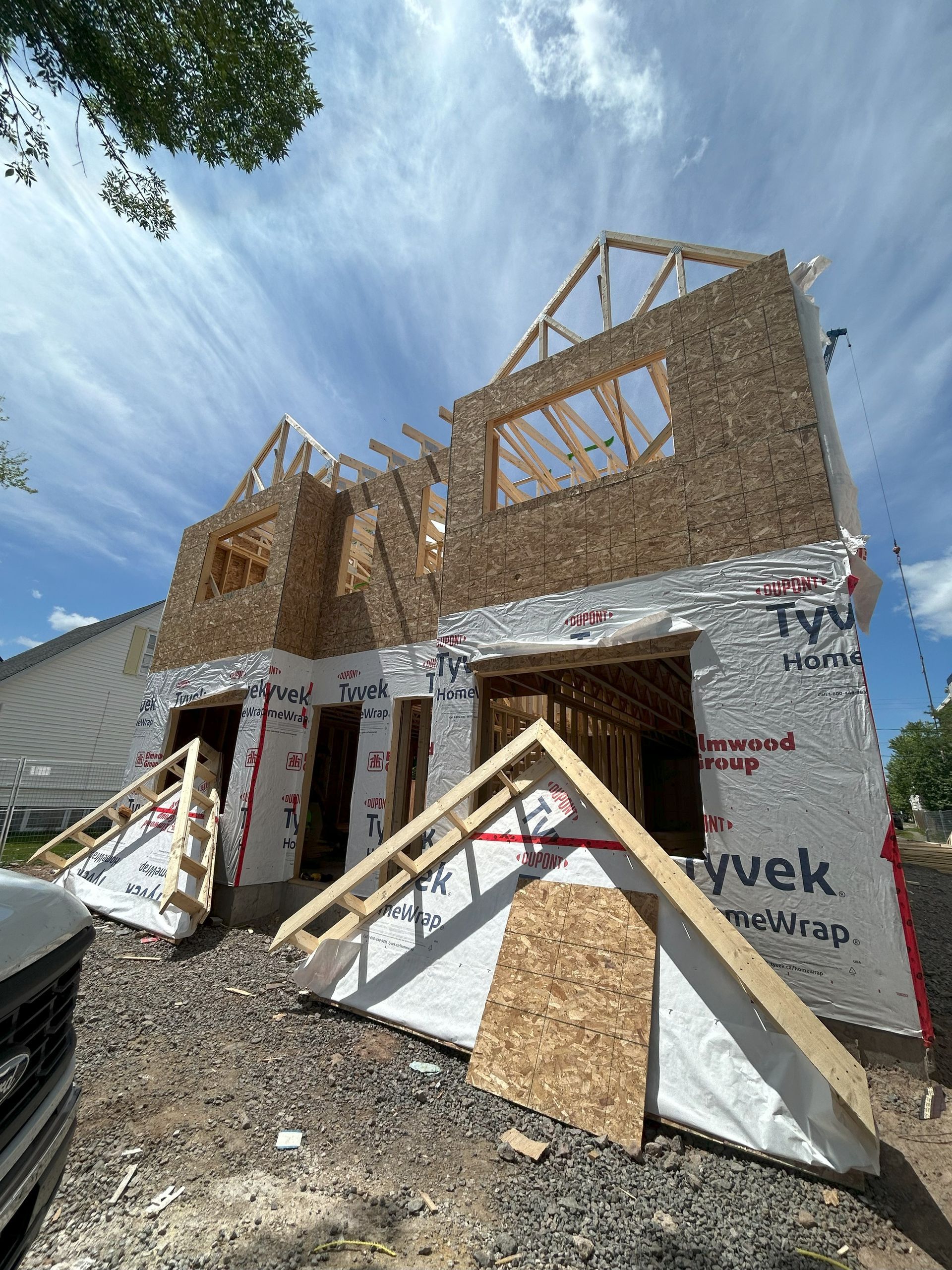 framing residential property