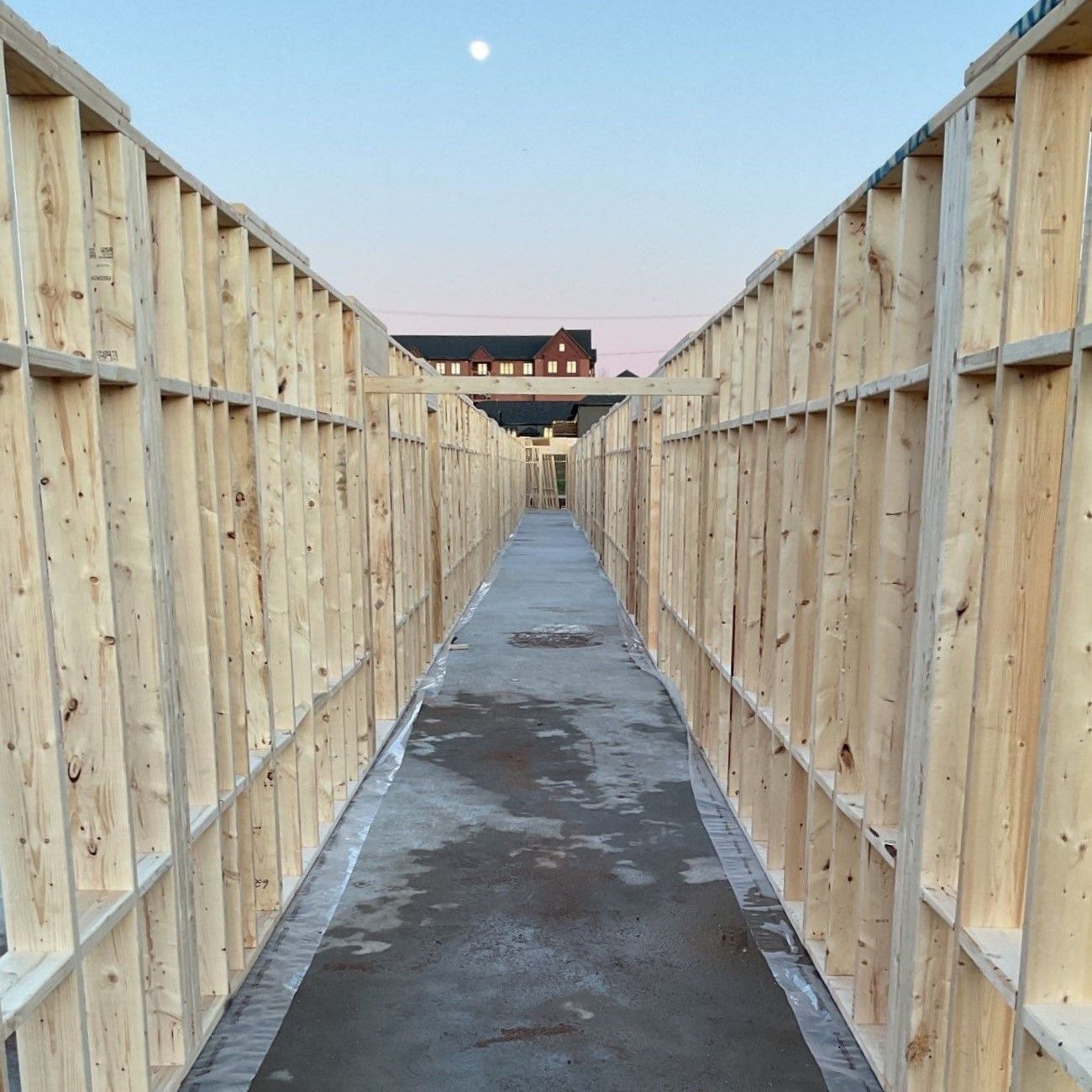 start of framing project