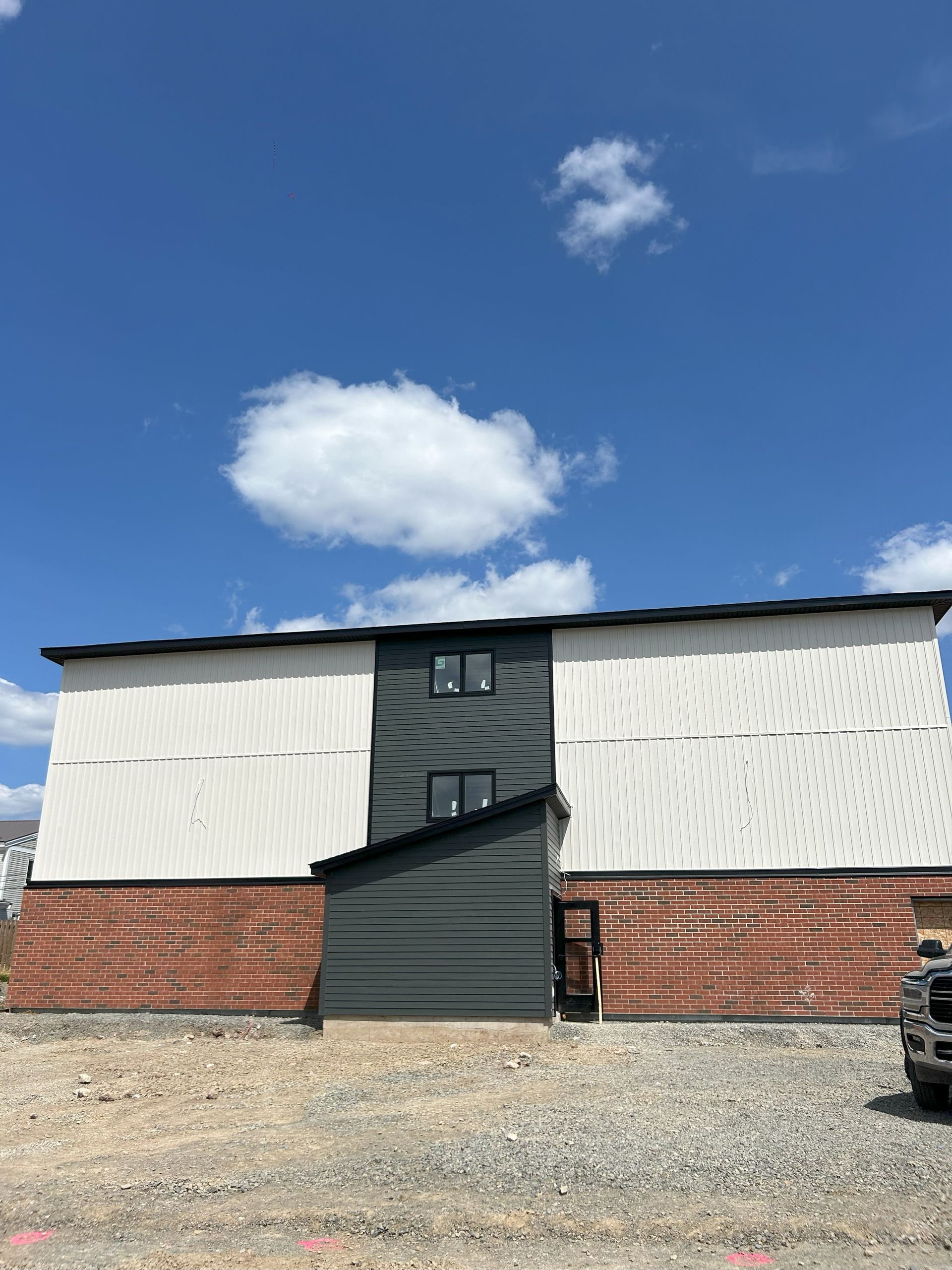 framing multifamily building