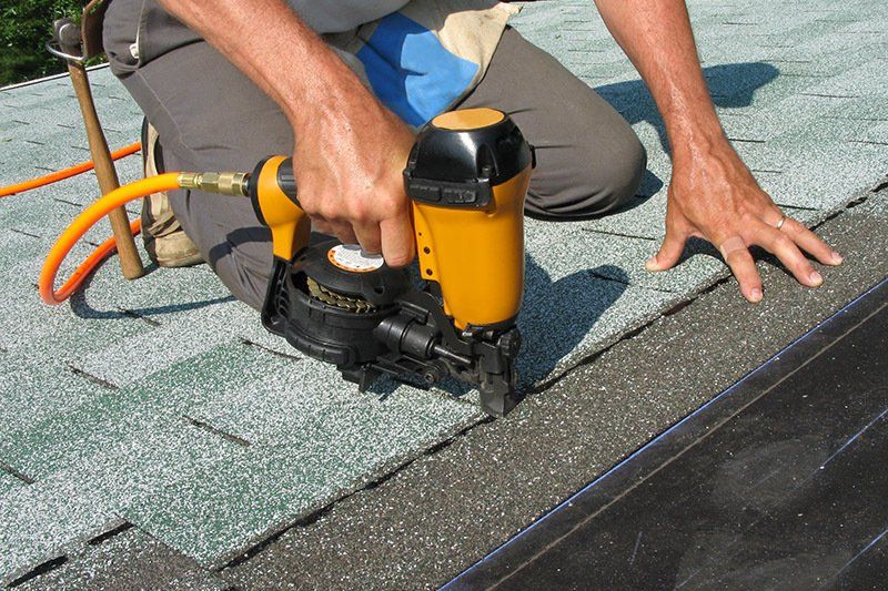 making repairs to roof