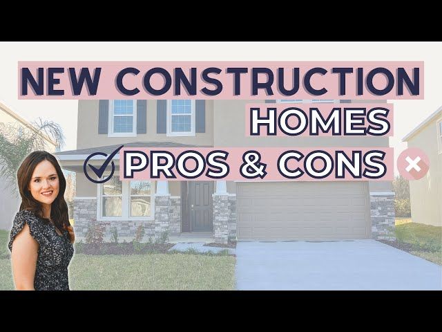 Pros and Cons of New
