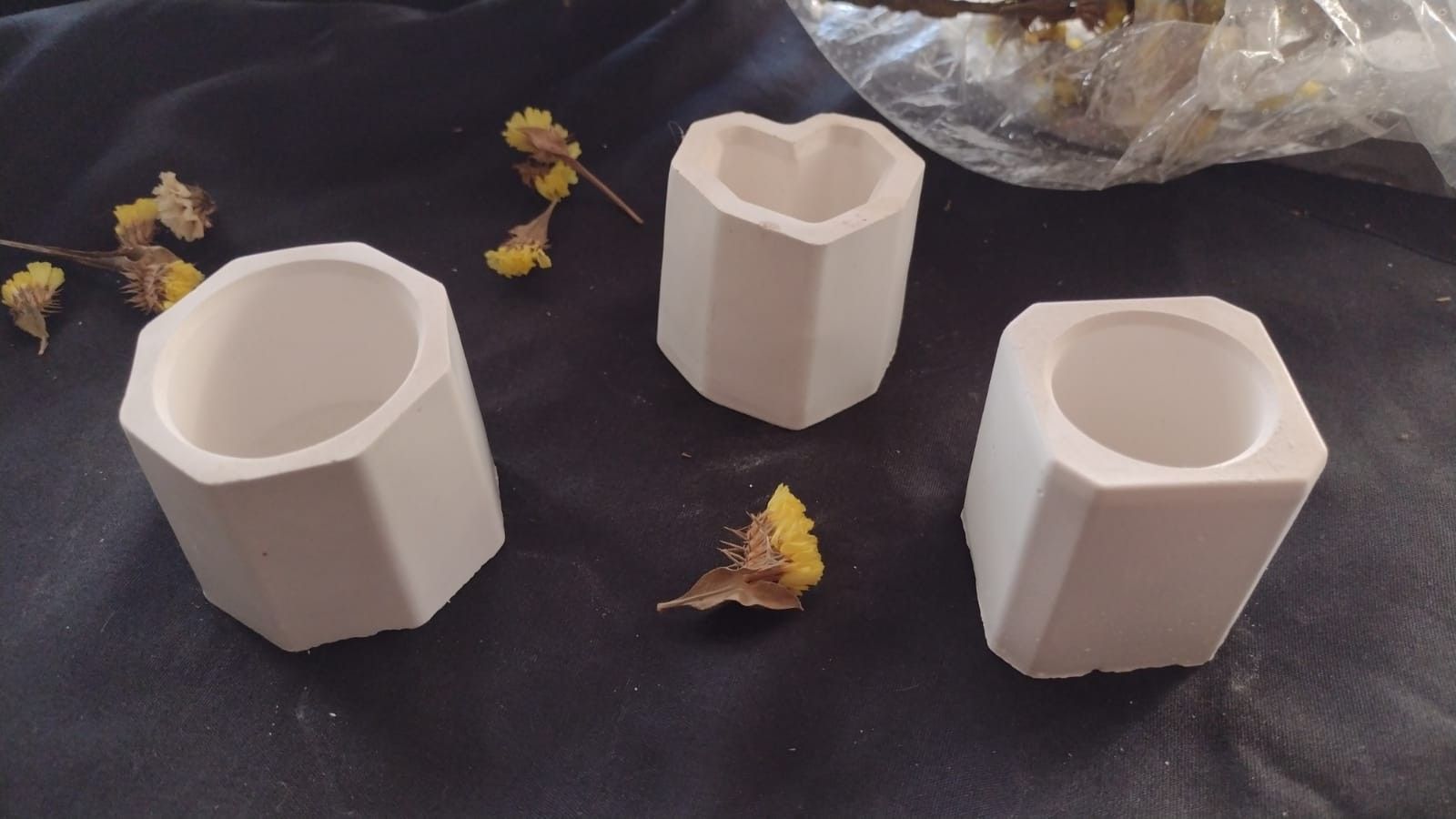 Portavelas pequeños individuales