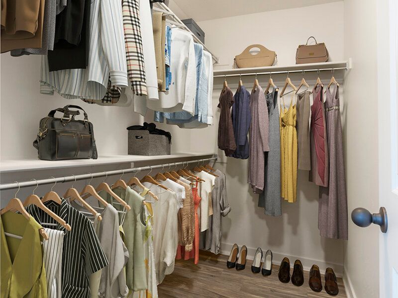 Mountain View Townhomes  Closets