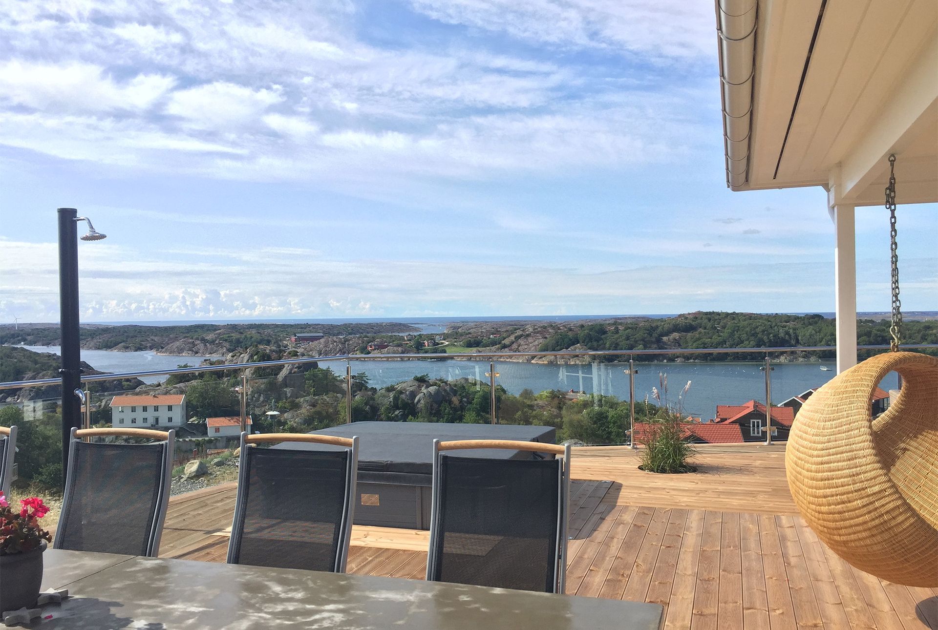 Vy från café