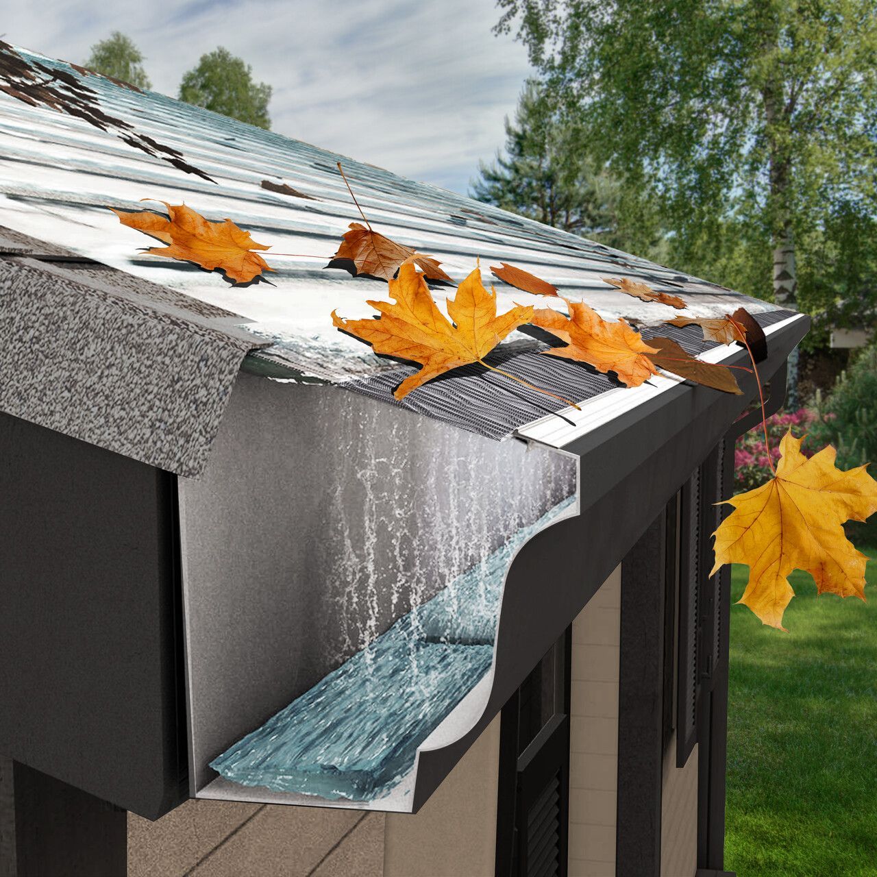 Gutter Screens – Napa, CA – CSA Roofing, Heating & Air