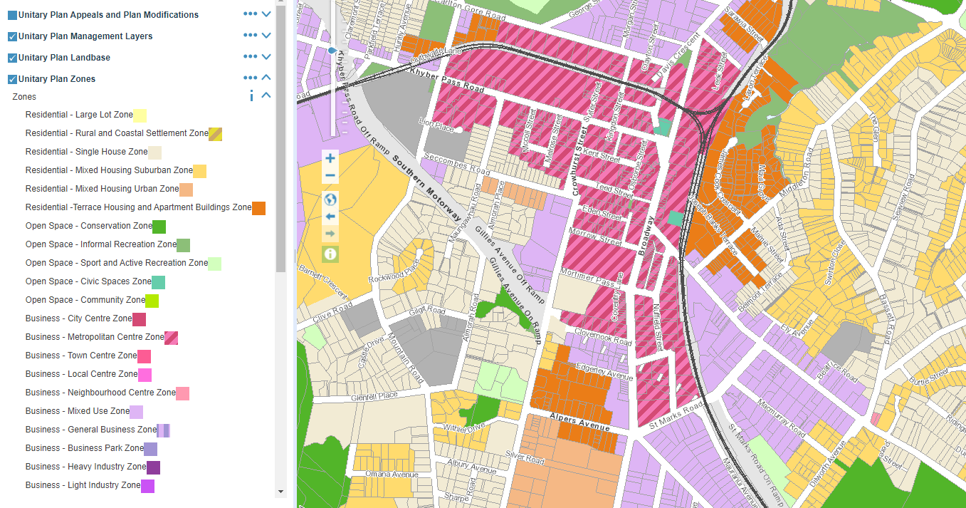 Land Use Planning Map