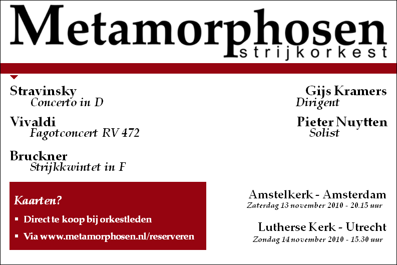 Flyer Programma 2010