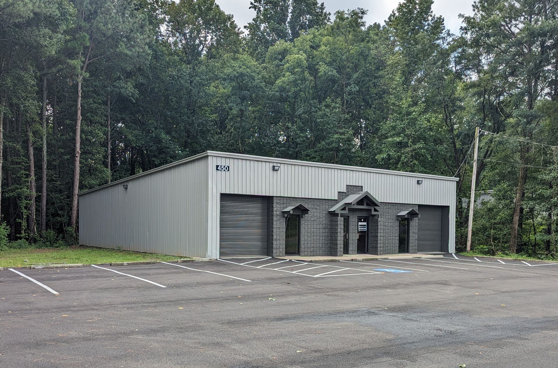 Pike Park Industrial Center lot and building