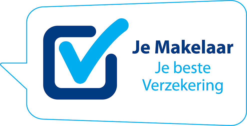 A blue checkmark inside a blue box, text says 