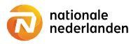 Logo van Nationale-Nederlanden: een witte 