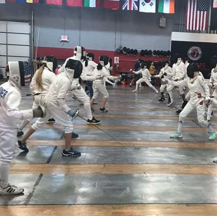 Fencing Training Session — Metuchen, NJ — Premier Fencing Club