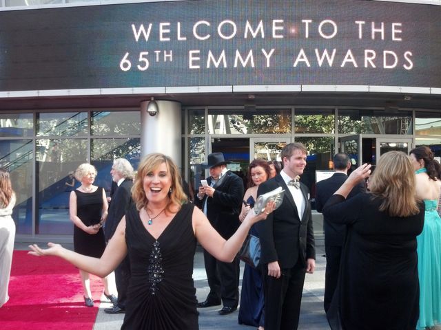Barbara J. Ross at the 65th Emmy Awards