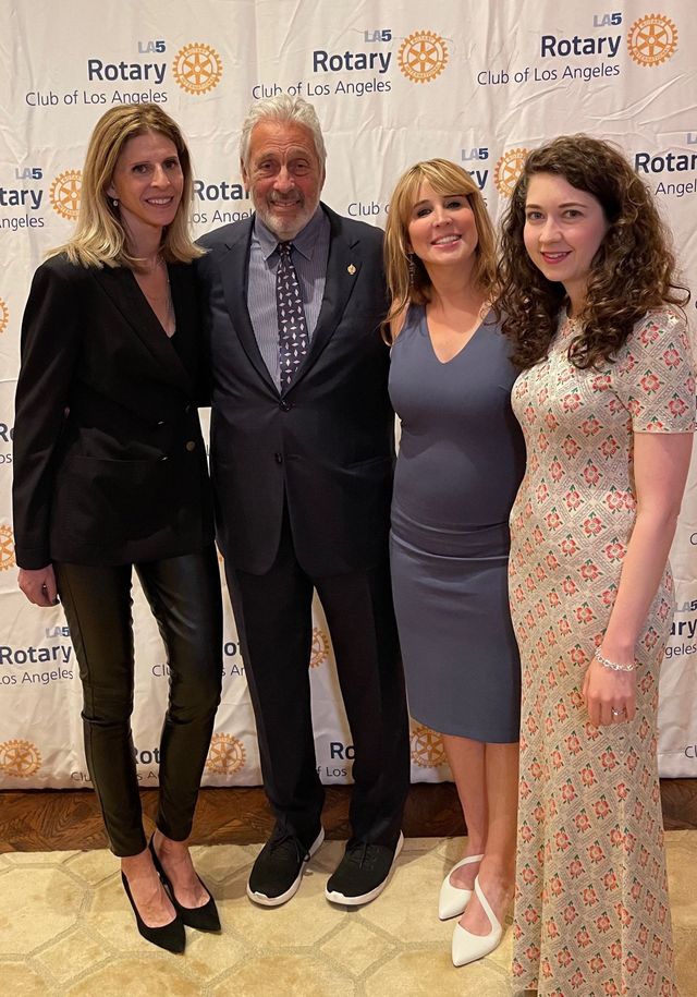 Barbara J. Ross at the LA5 Woman of the Year event