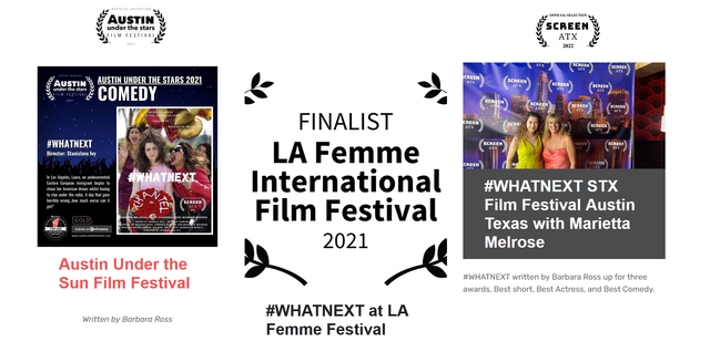 #Whatnext, LA Femme International Film Festival finalist